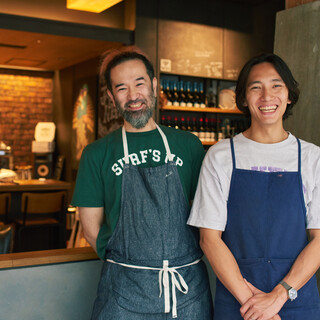 ニューヨークで経験を積んだマネージャー吉田とシェフ今井