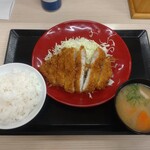 かつや - ロースカツ定食
