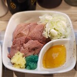 もつ焼男体山 - レバ刺し