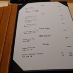 酉囃子 - ドリンクメニュー（一部）