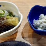 浅草 ASA虎 - 茄子の揚げ浸し･しらすおろし