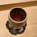 酉囃子 - 炭焼き台で燻した焙じ茶