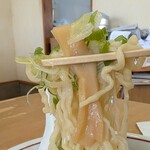 喜多方ラーメン 天高盛 - メンマとネギの食感がナイス