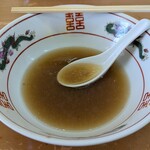 喜多方ラーメン 天高盛 - ラーメン刻み大盛　ごちそうさまでした