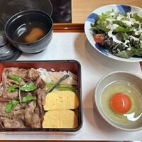 すき焼き十二天 - 焼しゃぶ重