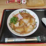 中華そば 茂丸 - 中華そばチャーシュー多め(+100円)