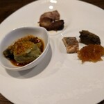 開化亭 - 2.前菜！うんめっ！（笑）