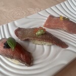 特選近江牛レストラン ティファニー - 肉寿司