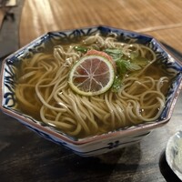 浅草 ひら山 - 梅おろしの冷やかけ（1,400円）2024.12