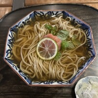 浅草 ひら山 - 梅おろしの冷やかけ（1,400円）2024.12