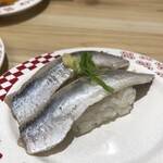 スシロー - いわし。こいつは臭みなく旨いね！