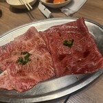 焼肉 弘商店 烏丸錦 - □姿切りカルビ(☆☆☆☆), □姿切りロース(☆☆☆☆)