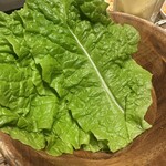 焼肉 弘商店 - □チシャ菜(☆☆☆☆)