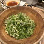 焼肉 弘商店 - □シャキシャキ九条葱サラダ(☆☆☆☆☆) 