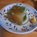 大衆食堂BEETLE - タコと夏野菜の煮こごり