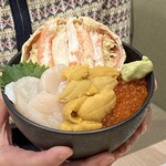 清寿司 支店 - 浜の玉手箱丼　すごない？
