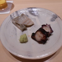 鮨 さいとう - 煮蛸と煮鮑