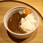 季節のおばんざい ゆるり酒 あけび - カレーライス