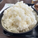 食堂 いしん - ご飯　山盛り