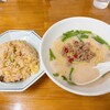 中華料理 龍府 - ラーメンセット 台湾豚骨ラーメン+五目炒飯