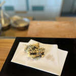 天ぷら 佐久間 - ワラビ