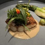 AZUR et MASA UEKI - 旬魚　春野菜　シャンピニョン