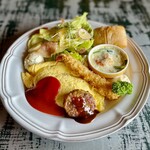 カフェ 閑居 - ランチプレート