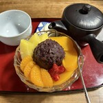 茶房 ゑびや - あんみつ