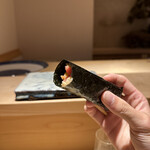 鮨 華 - 【トロタクの手巻き】