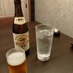 瀬戸内味覚処 芸州 本店 - キリン一番搾り瓶ビール
