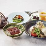 日本料理　さざんか - 7・8月鰻と鮑の涼風御膳