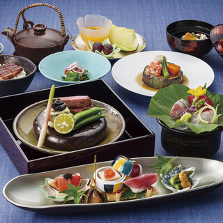 職人技が光る日本料理の数々◎季節の食材を愉しめる御膳や会席