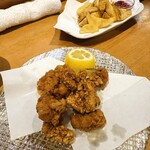 宝寿し - タコ唐揚げ