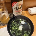 宝寿し - お吸い物もあるんだよ