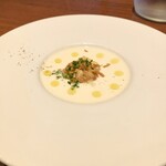 フタツボシ - ◯新玉ねぎの冷製スープ