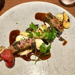 フタツボシ - ◯黒毛和牛赤身のステーキ