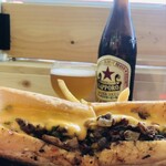 トヨダチーズステーキ - 赤星もあるよ