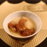 クッチーナ - 冬瓜のスープ。ホタルイカの塩味が程よいバランス♪