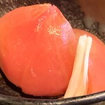 鳥善 鳥ふじ - トマト浅漬け