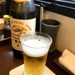 鳥善 鳥ふじ - ビール※中瓶