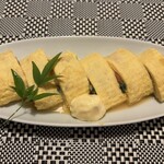 割烹にしみ - 辛子明太子入り卵焼き