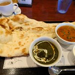 Masala Hut - スパイシーさ控えめのカレーとふっくら系のナン