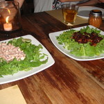 PEPeNERO - 2011.08 前菜２種、、盛りも豪快です：笑