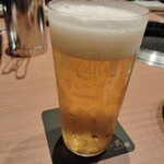 焼肉 さんすい苑 - 生ビール