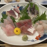 松海寿司 - お刺身盛り合わせ