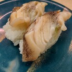 天下寿司 - 活つぶ貝250円(2025年6月7日)