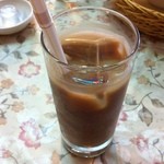 ディープジョティ - ほうれん草マトンカレーセット￥900　アイスチャイ