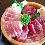 宅配弁当・食堂 たばご屋 - マグロ丼　普通サイズ!