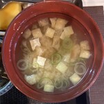 むさしや - 味噌汁