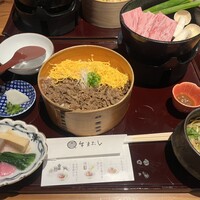 すき焼きと牛まぶし ももしき - 